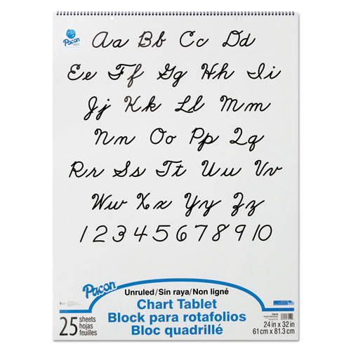 Pacon Unruled Chart Tablet