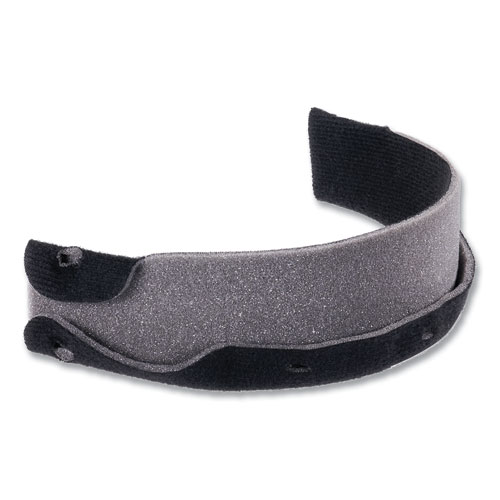Skullerz 8990 Lightweight Hard Hat Sweatband Replacement, Polyester, Black, 10/Pack
