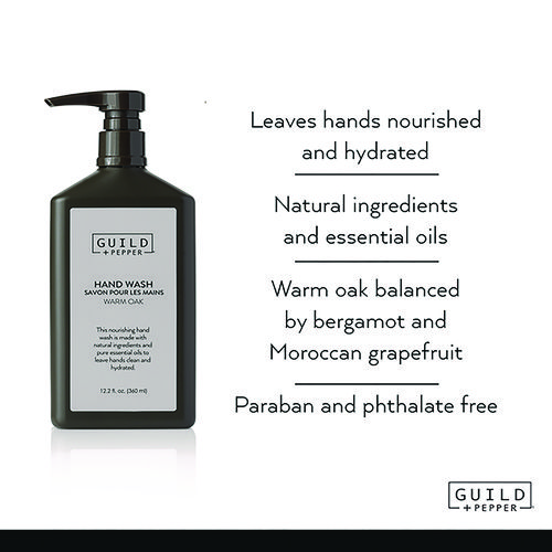 Hand Wash, Warm Oak Scent, 12.2 oz, 12/Carton