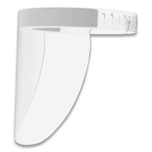 Disposable Face Shield, 13 x 10, Clear, 100/Carton