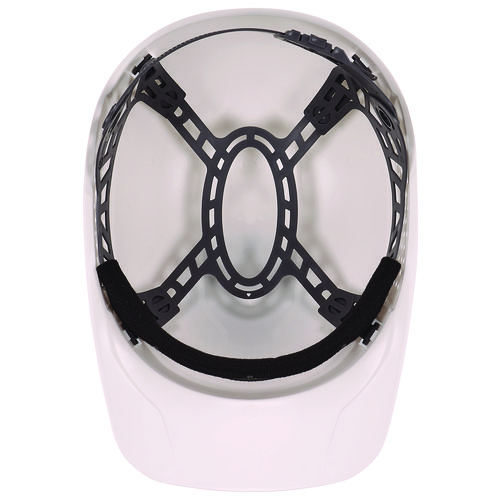 Skullerz 8951 Vented Hard Shell Bump Cap, Short Brim, White