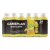 Gameplan Sports Drink, Lemon Lime, 20 oz Bottle, 24/Carton