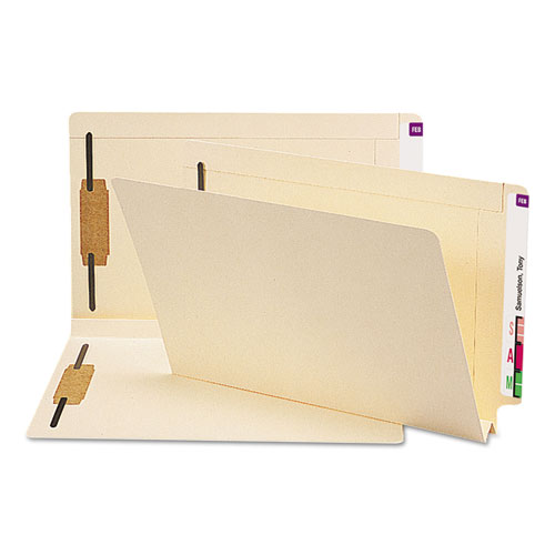 Smead Straight Tab Cut Legal Recycled Fastener Folder