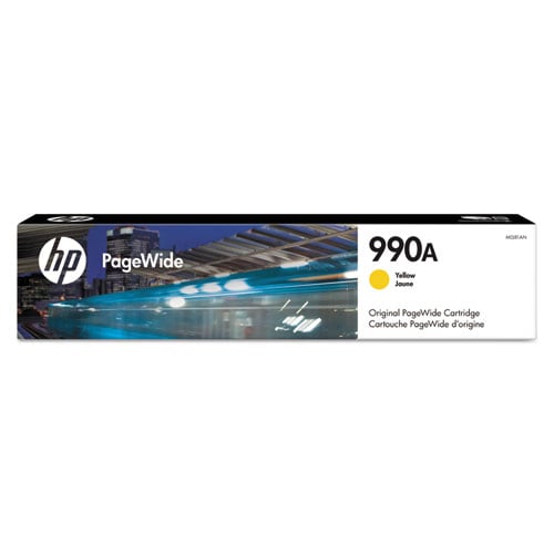 HP 990A (M0J81AN) Original Standard Yield Inkjet Ink Cartridge - Yellow - 1 Each