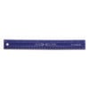 Lockermate Flexi Ruler, Standard/Metric, 12" Long, Blue