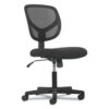 1-Oh-One Mid-Back Task Chairs, Supports Up to 250 lb, 17" to 22" Seat Height, Black