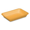 Supermarket Tray, #4D, 8.63 x 6.56 x 1.27, Yellow, Foam, 400/Carton