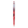 Precise P-500 Gel Pen, Stick, Extra-Fine 0.5 mm, Red Ink, Red Barrel, Dozen