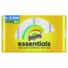 Essentials Select-A-Size Kitchen Roll Paper Towels, 2-Ply, 108 Sheets/Roll, 12 Rolls/Carton