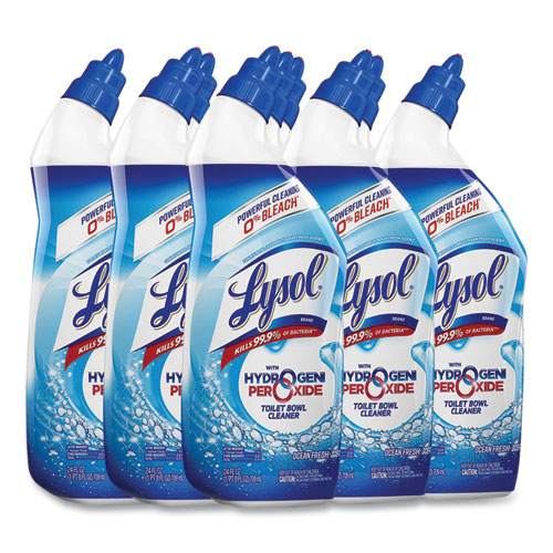 Toilet Bowl Cleaner with Hydrogen Peroxide, Ocean Fresh Scent, 24 oz