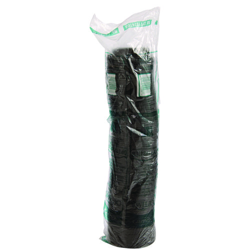 Optima Reclosable Lids for Hot Paper Cups, Fits 12 oz to 24 oz Hot Cups, Plastic, Black, 1,200/Carton