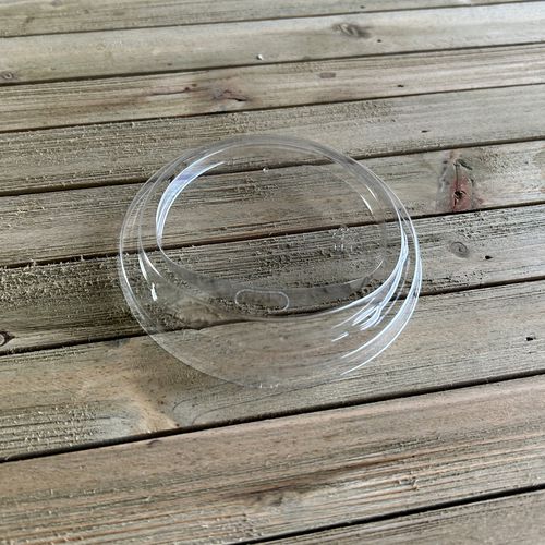 PET Cold Cup Lids, Fits 14 to 24 oz Cold Cups, Plastic, Clear, 1,000/Carton
