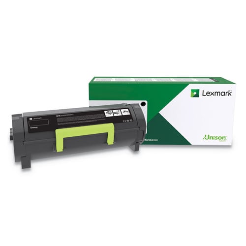 Lexmark Original High Yield Laser Toner Cartridge - Black - 1 Each