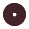 Deep Scrub Pads, 16" Diameter, Maroon, 10/Carton