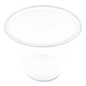 Clear Plastic PET Cups, 9 oz, 50/Pack