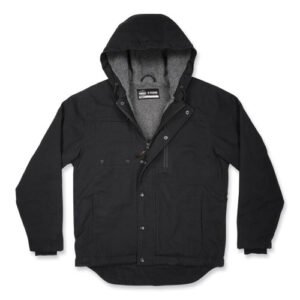 N-Ferno 6468 Duck Canvas Work Jacket, Medium, Black