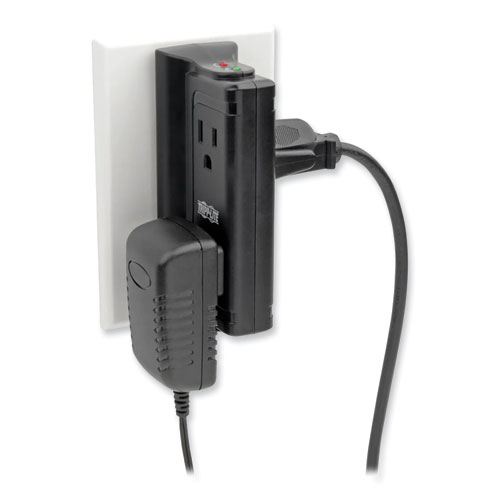 Protect It! Surge Protector, 4 AC Outlets, 720 J, Black