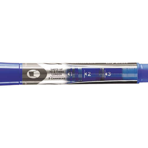 EnduraGlide Dry Erase Marker, Broad Chisel Tip, Blue, Dozen