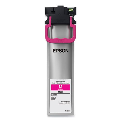 Epson DURABrite Ultra T10S Original Standard Yield Inkjet Ink Cartridge - Magenta - 1 Each