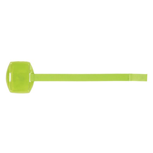 Squids 3386 Arm Band ID/Badge Holder, Vertical, Lime, 3.75 x 4.25 Holder, 2.5 x 4 Insert, 10/Pack