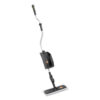 TASKI ProSpeed Finish Applicator System, 18" Wide Black Microfiber Head, 60" Silver/Black Handle