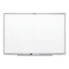 Classic Series Total Erase Dry Erase Boards, 36" x 24", White Surface, Anodized Aluminum Frame