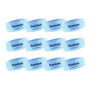 Toilet Bowl Clip, Cotton Blossom Scent, Blue, 12/Box
