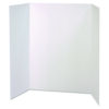 Spotlight Corrugated Presentation Display Boards, 48 x 36, White, 4/Carton