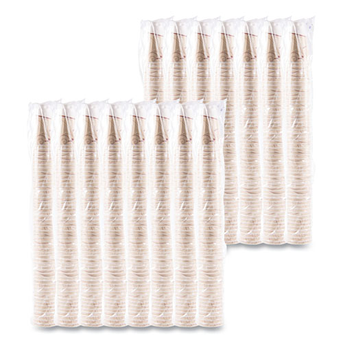 Trophy Plus Dual Temperature Insulated Cups in Symphony Design, 16 oz, Foam, Beige, 50/Pack, 15 Packs/Carton