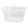 Conex Complements Portion/Medicine Cups, 3.25 oz, Plastic, Clear, 125/Bag, 20 Bags/Carton