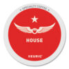 House Blend Coffee K-Cups, Light Roast, 20/Box