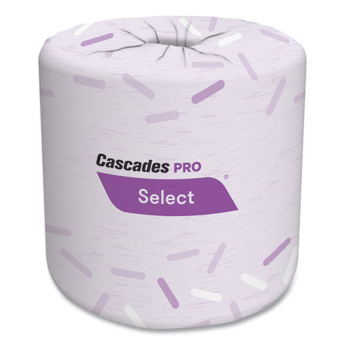 Select Standard Bath Tissue, 2-Ply, White, 500 Sheets/Roll, 80 Rolls/Carton