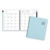 Contemporary Lite Monthly Planner, 11 x 9.5, Light Blue Cover, 12-Month (Jan to Dec): 2025