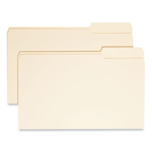 Smead 1/3 Tab Cut Legal Recycled Top Tab File Folder