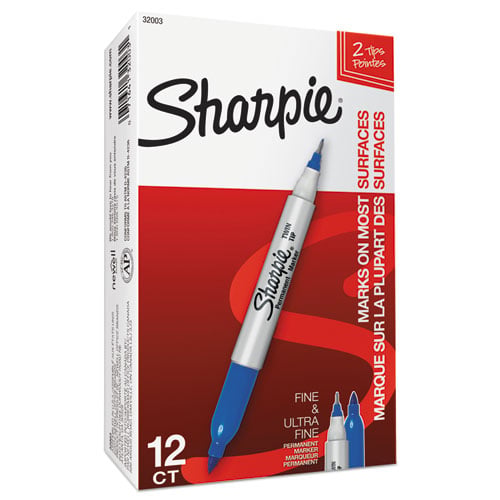 Sharpie Twin Tip Permanent Marker