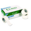 Paper Adhesive Tape, Medium-Duty, Acrylic/Paper, 1" x 10 yds, White, 12/Pack
