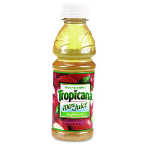 100% Juice, Apple, 10oz Bottle, 24/Carton