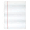 "The Legal Pad" Glue Top Pads, Wide/Legal Rule, 50 White 8.5 x 11 Sheets, 12/Pack