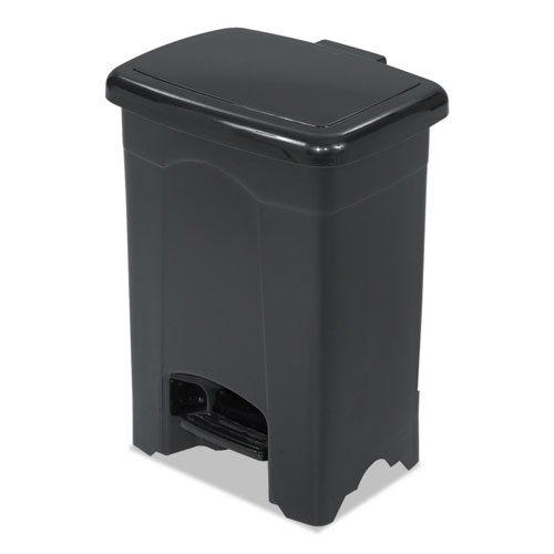 Safco Plastic Step-on 4-Gallon Receptacle