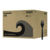 Heavyweight Polypropylene Cutlery, Fork, Plastic, Black, 1,000/Carton