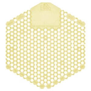 Wave 3D Urinal Deodorizer Screen, Citrus Scent, Yellow, 10/Box