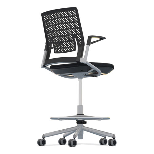 Mayline Thesis Flex Back Stool with Arms