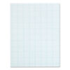 Cross Section Pads, Cross-Section Quadrille Rule (10 sq/in, 1 sq/in), 50 White 8.5 x 11 Sheets