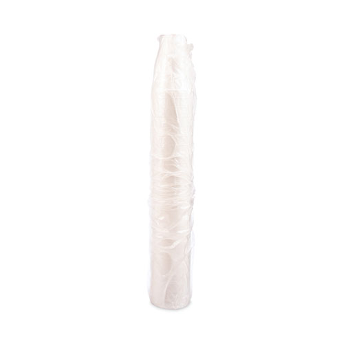 Foam Drink Cups, Tapered Bottom, 32 oz, White, 25/Bag, 20 Bags/Carton