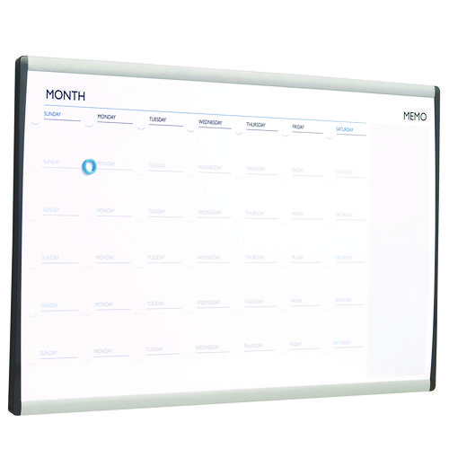 Quartet Arc Cubicle Whiteboard Calendar