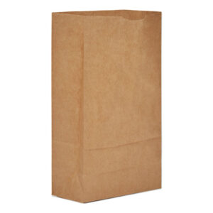 Grocery Paper Bags, #6 Size, Extra-Heavy-Duty, 5.88" x 3.63" x 11", Natural, 500/Bundle