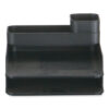 Plastic Stacking Desktop Sorter Set, 4 Sections, 10" x 12.25" x 6.25", Black