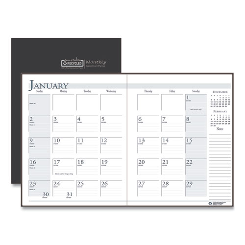 House of Doolittle Economy Stitched Cover Monthly Planner