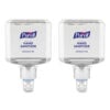 Advanced Hand Sanitizer Gentle and Free Foam, 1,200 mL Refill, Fragrance-Free, For ES4 Dispensers, 2/Carton