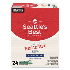 Breakfast Blend Coffee K-Cups, 24/Box